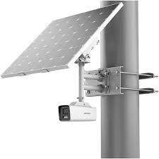 Hikvision Kit de Camara Bullet 8mpx Solar/ ColorVu/ 4G/