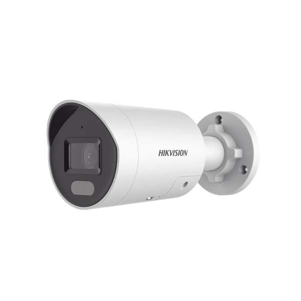 Hikvision Camara Mini Bullet 8Mpx /Luz Estroboscopica y Alerta de Audio