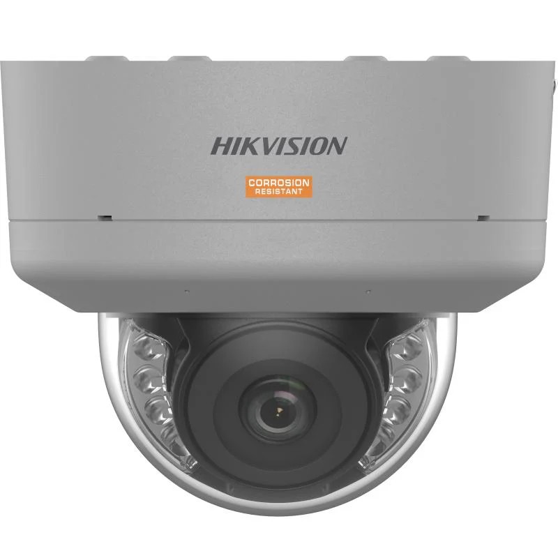 Hikvision Camara Domo 4MP / Smart Hybrid Light /Polimero Anticorrosivo/ Fija /IP68