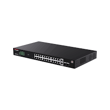 IP-COM Switch PoE 24 Puertos Administrable