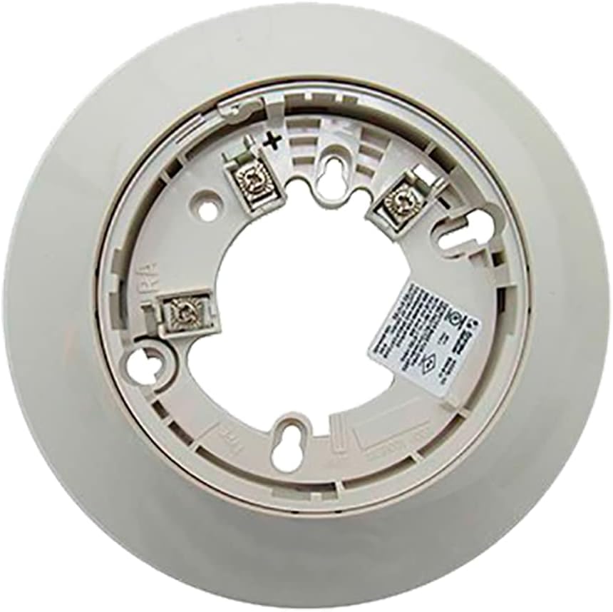Silent Knight Base de 6 Pulgadas para Detectores Notifier/ Farenhyt / Fire-Lite/ en Color Blanco