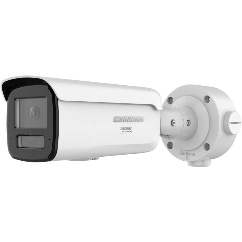 Hikvision Camara Bullet 8MP AcuSense Fija/ Luz Estroboscopica y Audio Doble Via