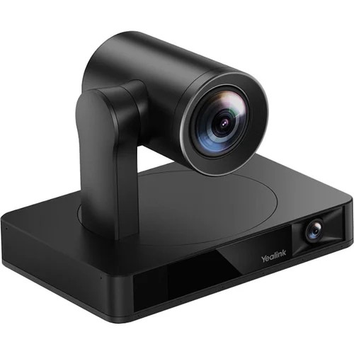 Yealink Sistema de Videoconferencia Cominado con Camara de Seguimiento Inteligente UVC86/ para Salas de Reuniones Medianas y Grandes/ con Sámara de Seguimiento Inteligente UVC86, Mini PC MCore Pro, panel táctil MTouch Plus, micrófonos VCM35, Barra de Sonido MSpeakerII, RoomSensor y Sistema Inalámbrico WPP30 4K