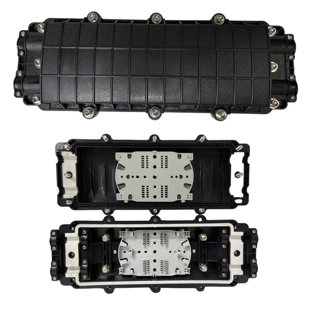 GETEK Manga de Fusion Horizontal para Fibra Optica de 96 Posiciones 22149-028-6