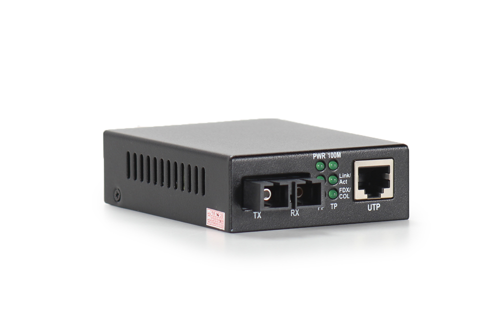 GETEK Convertidor de Fibra Optica SC SM 1310/1550 Simplex 20KM /25201-029-2