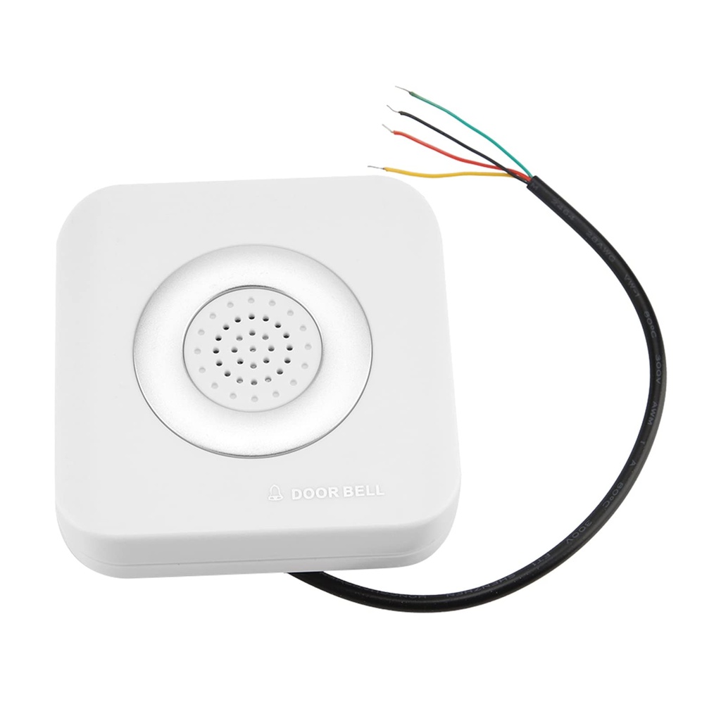 Baykus Botón de Timbre Tipo Hongo, Reiniciable y de Fácil Activación Visual.