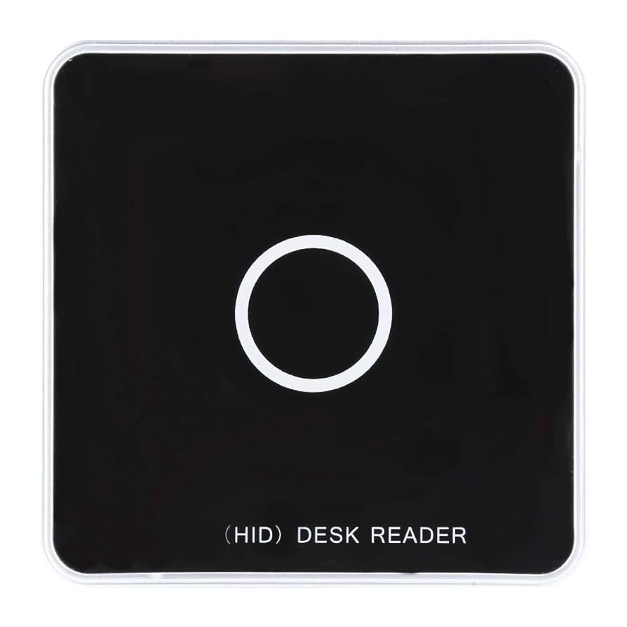 Baykus Enrolador de Tarjetas USB para Escritorio con Lectura para Tarjetas EM