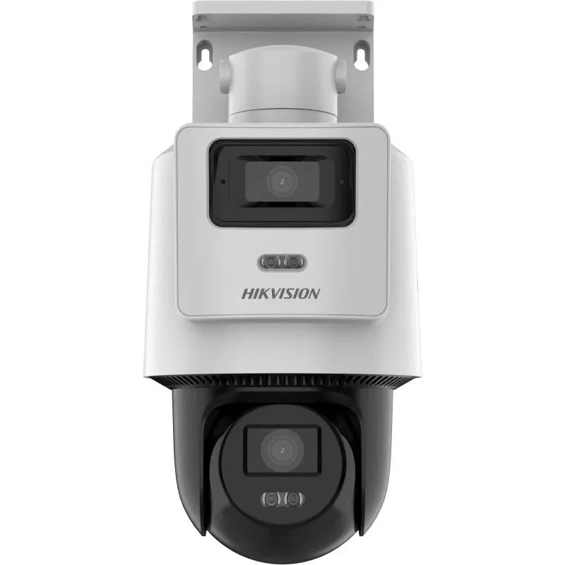 Hikvision TandemVu 4MP+4MP Lente Fijo PoE pt/ Smart Hybrid Light