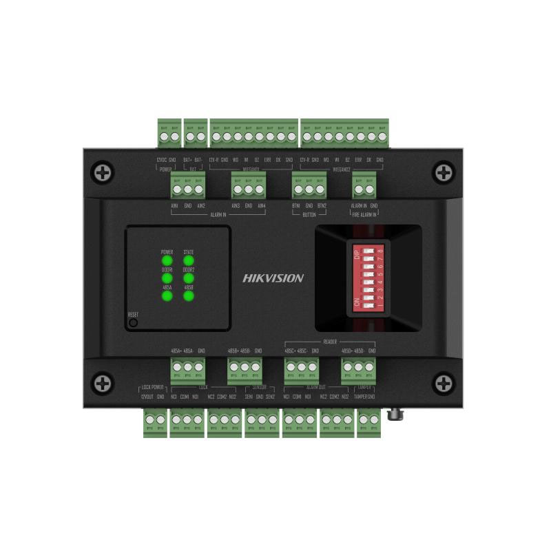 Hikvision Gabinete para Expansora de 2 Puertas Para Paneles de Control de Acceso Serie K27/ Comunicacion RS-485/ 4 Entradas y 2 Salidas Auxiliares