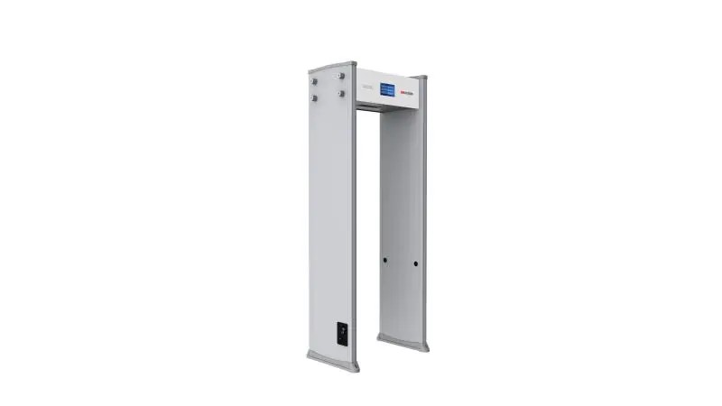 Hikvision Arco Detector de Metales de 18 Zonas/ Pantalla LCD de 7 Pulgadas para Muestra de Flujo de Pasajeros