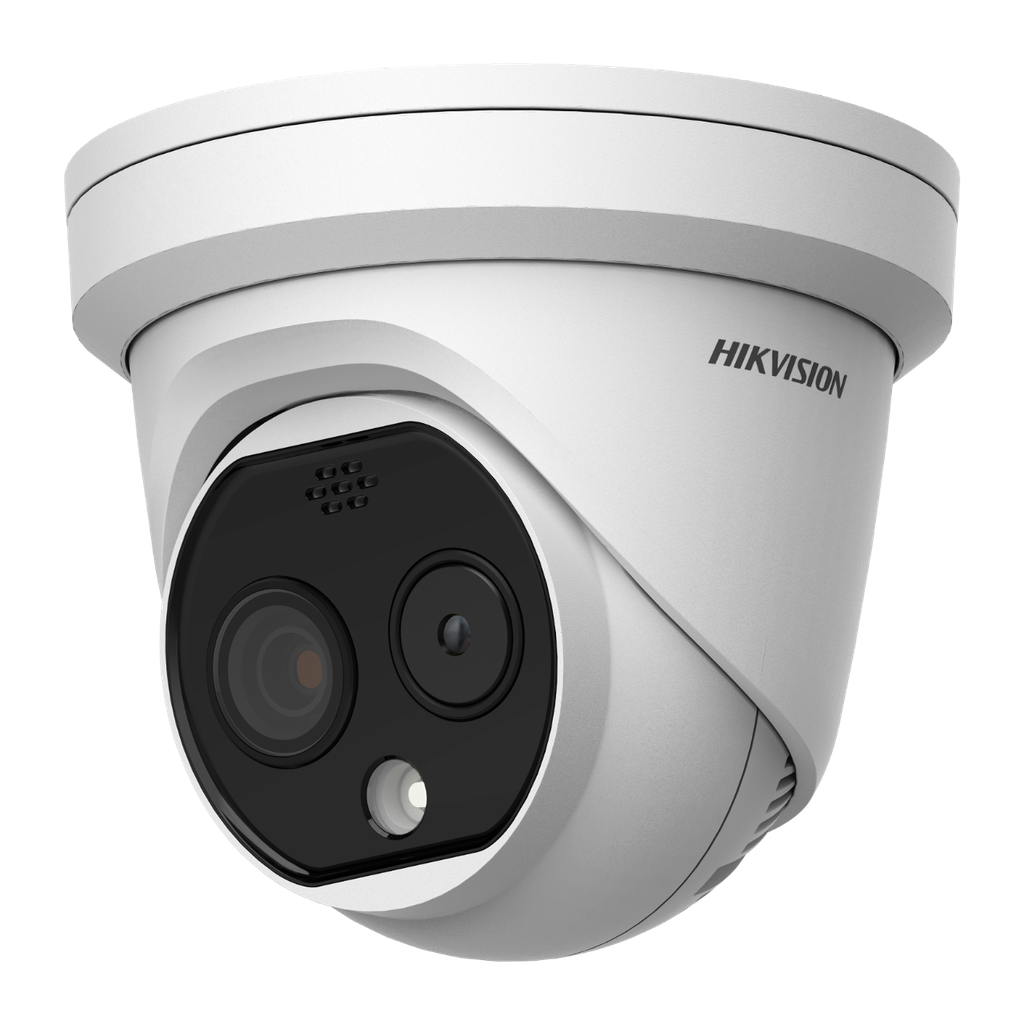Hikvision Camara Turret 4MP Dual Termica/ IP66/ Sirena y Luz Integrada