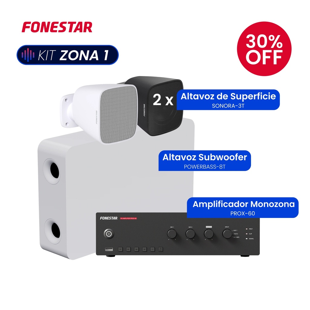 Kit Fonestar Zona 1 Blanco