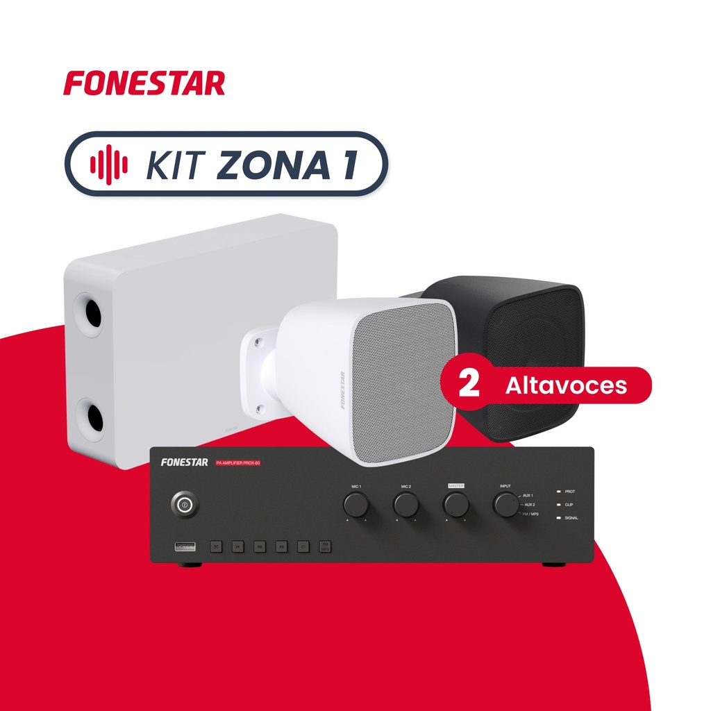 Kit Fonestar Zona 1 Blanco