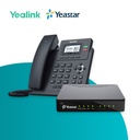 Kit VoIP Express - Yealink/Yeastar