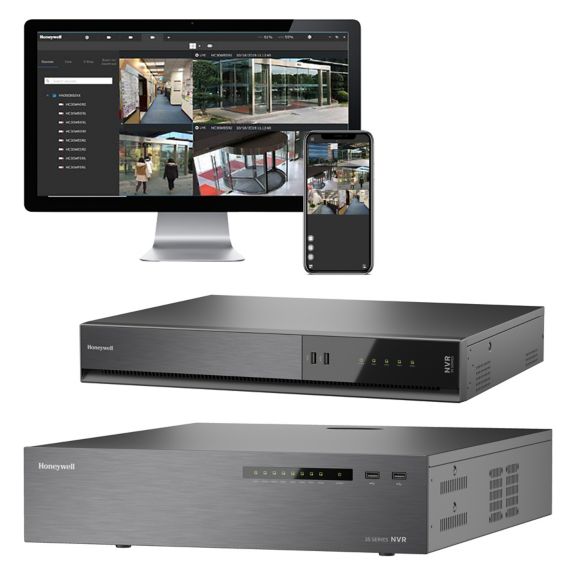 Honeywell Serie 35 Pro Grabador NVR 64 Canales 4K Non-PoE 4x SATA 16 TB RAID