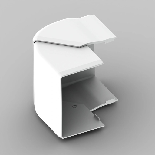 [8656 HB] Kopos Pieza Ángulo Externo para Canaletas 60x40