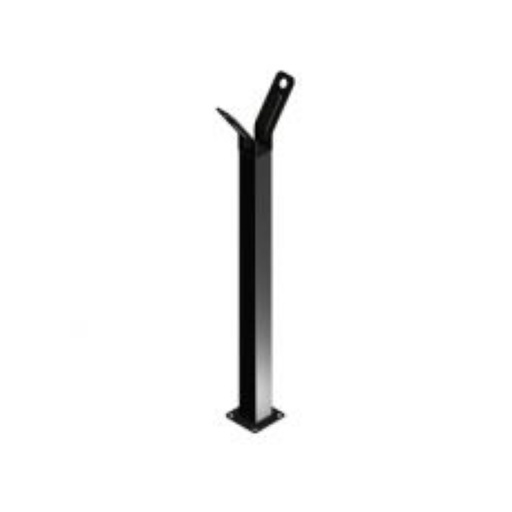 [AG/BAFS/02] Roger Apoyo Fijo para Asta / Serie AGILIK / Accesorios Barrera / Altura Regulable con Base de Goma