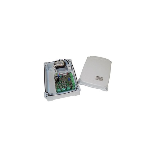 [B70/2DC/BOX] Roger Cuadro de Maniobras Digital / Serie B70 / Repuestos Electrónicos / Gestión de 2 Motores Batientes 24 V DC (Serie BE20) con Caja Protectora