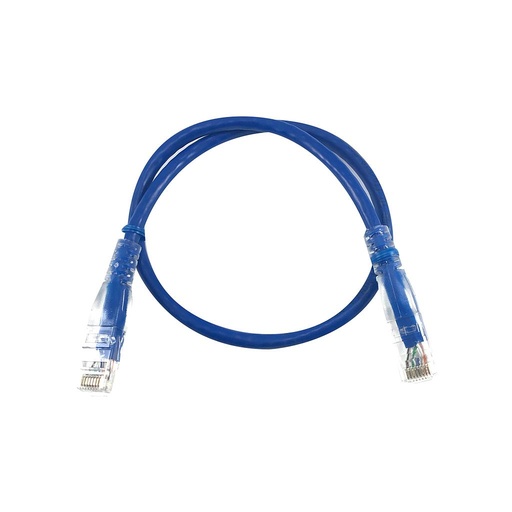 [CAA01-SC6A-0.5B] Linkbasic Patch Cord FTP Cat.6A 0.5mt Azul