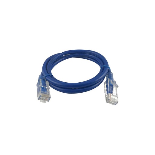 [CAA01-UC6-0.5-B] Linkbasic Patch Cord UTP Cat.6 / 0.5 mts Azul