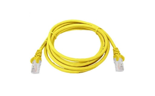 [CAA01-UC6-1-E] Linkbasic Patch Cord UTP Cat.6 /1mts Amarillo