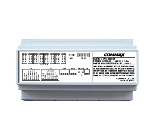 [CCU-204AGF] Commax Audio Gate Distribuidor de Audio de 4 Canales