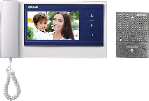 [CDV-70K/DRC-4CGN2] Commax Fine View Kit de Video/ Monitor 7" + Videoportero uso interior