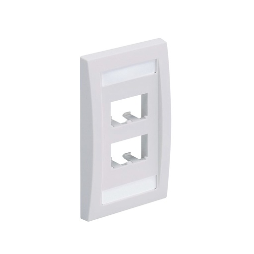 [CFP4IW] Panduit Pannet Faceplate 4P/ Blanco