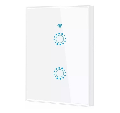 [CIA-ZES02] Commax IoT Interruptor de Iluminación con 2 Botones