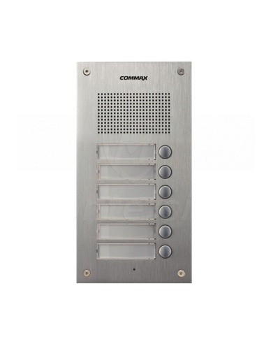 [DR-6UM(M)] Commax Audio Portero de 6 Apartamentos