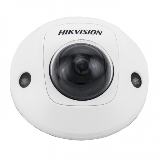 [DS-2CD2563G0-IS] Hikvision Mini Domo 6Mpx Audio y IO H.265+ IP67 10m IR