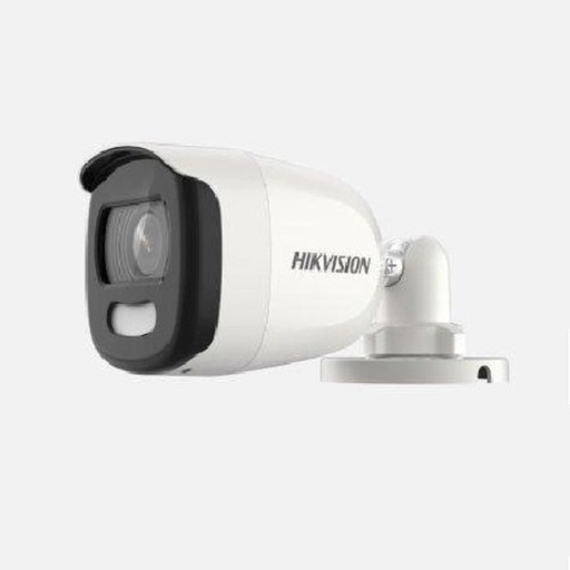 [DS-2CE10KF0T-PFS] Hikvision Analógica ColorVu Bullet Plástica 5Mpx/Audio Integrado