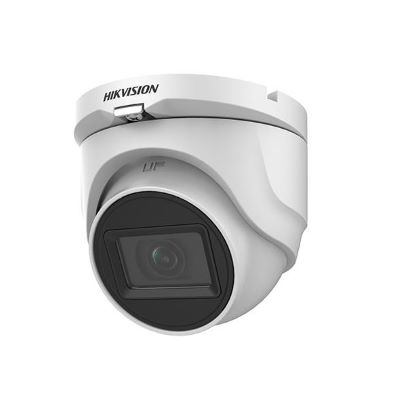 [DS-2CE76H0T-ITMF] Hikvision Turret Metálica 5Mpx/ IP67/ H.265+/30mt IR