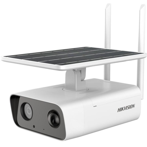 [DS-2XS2T41G0-ID/4G/C04S05] Hikvision Camara Solar 4Mpx IP66 H.265+ Sensor Movimiento Bateria Litio 10Ah