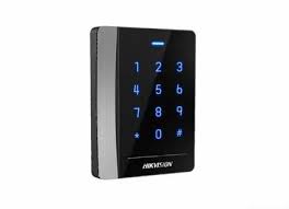 [DS-K1102MK] Hikvision Lectora Tarjeta Mifare/ Teclado/ RS485 y Wiegand/ IP64/ Negro