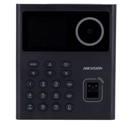 [DS-K1T320EFWX] Hikvision Terminal Control de Acceso Facial con Lectora de Huella