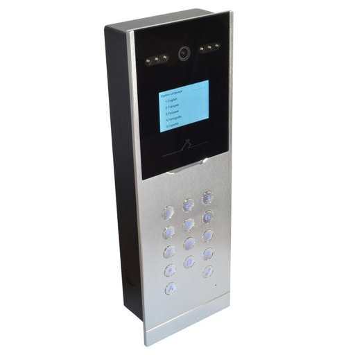 [DS-KD8002-VM] Hikvision IP Doorbell/ IP65/ Wiegand & RS-485/ 1.3MP/ Card Reader