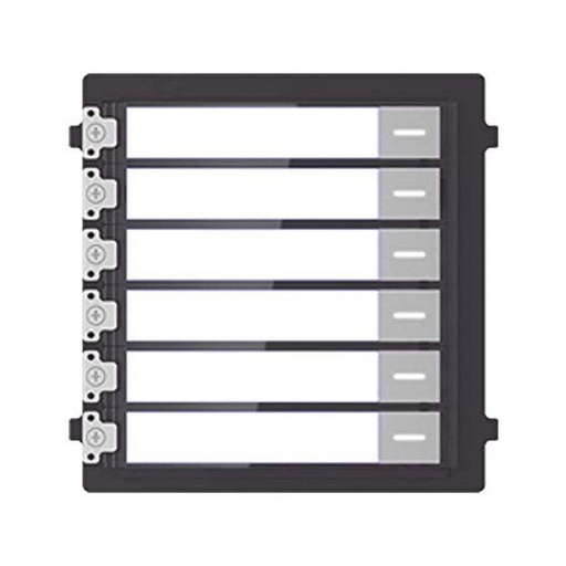 [DS-KD-KK] Hikvision Estación Modular de Marcado para Edificios 6 Apts IP65