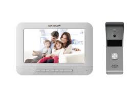 [DS-KIS203] Hikvision Kit Intercom Analogo 7"/ DS-KB2421-IM y DS-KH2220/ 720p