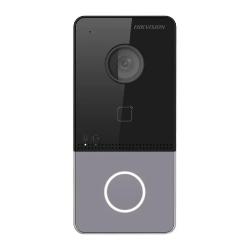 [DS-KV6113-WPE1] Hikvision PoE Videoportero de 2MP WiFi/ IP65/ Lectora Tarjeta/ 1 Apartamento/ Hasta 6 Pantallas