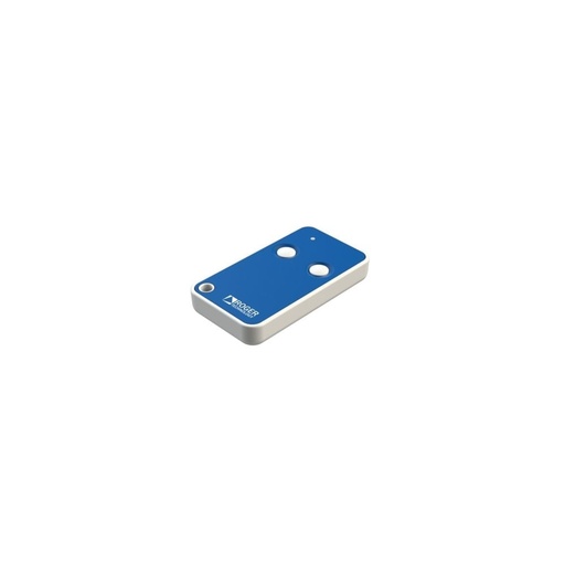 [E80/TX2R/RC] Roger Control Remoto de 2 Canales / Serie E80 / Accesorios de Radio / Frecuencia 433.92 MHz, Tecnología Rolling Code con Función de Copiado