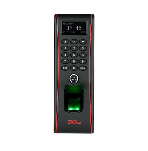 [F18/ID] ZKT Terminal Biométrica IP Huella Control Acceso