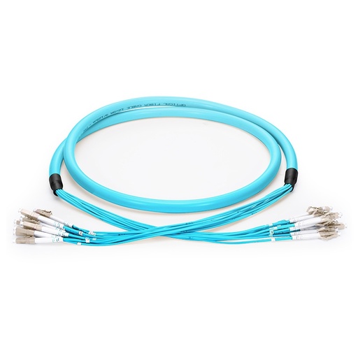 [FCM01-12-OM3-300] Linkbasic Fibra Óptica Multimodo 12 Hilos OM3 Uso Interior (Venta por Metro) Venta multiplo y minimo 50 metros