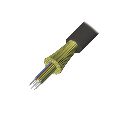 [FCM02-12-OM4-550] Linkbasic Fibra Óptica Multimodo 12 Hilos OM4 Uso Exterior GYXTW (Venta por Metro) Venta multiplo y minimo 100 metros