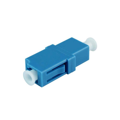 [FFC55-1-S (azul)] Linkbasic Adaptador Cerámica Singlemodo para Fibra Óptica Simplex LC-LC/ Azul