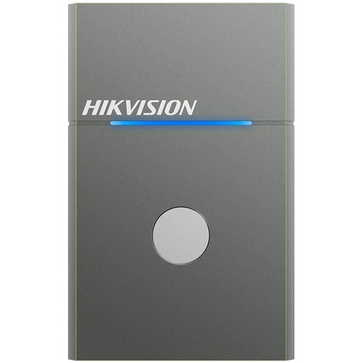[HS-ESSD-Elite7 Touch(STD)/Grey/500GB] Hikvision Disco Duro Externo 500GB/Codificacion de Huella/Gris