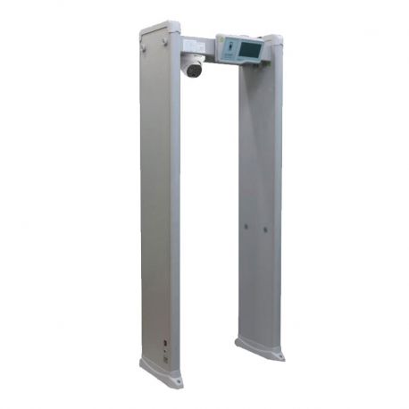 [ISD-SMG318LT-F] Hikvision Detector Metales 18 Zonas y Temperatura (Cámara Incluida)
