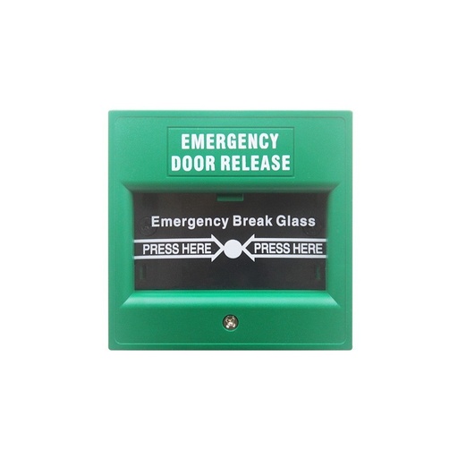 [JM-GAB-009] Botón de Emergencia con Base - Verde (Gab-009)
