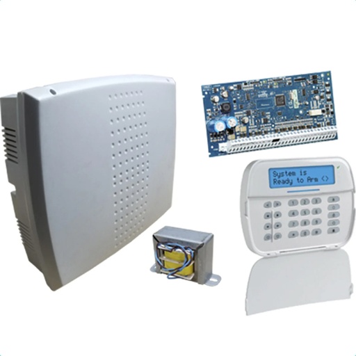 [Kit HS2032S14] DSC Kit NEO Controlador de Alarma de 8 Zonas Expandible hasta 32