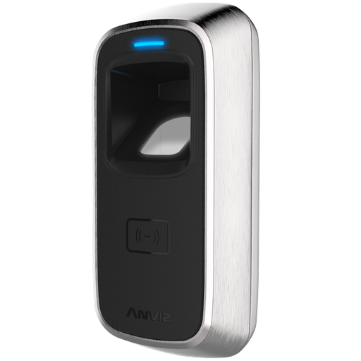 [M5PRO] Anviz Control de Acceso de Huella y Tarjeta IP65 / Serie M5 Pro / Exterior Metálico / TCP/IP, WebServer, Relevador